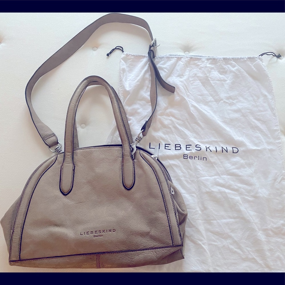 Liebeskind Berlin leather crossbody bag - Picture 1 of 16